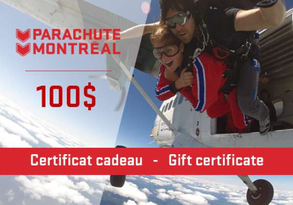 Certificat Cadeau 100$