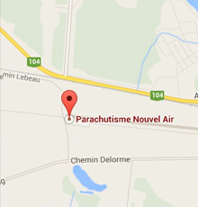 Faire du parachute chez nouvel air